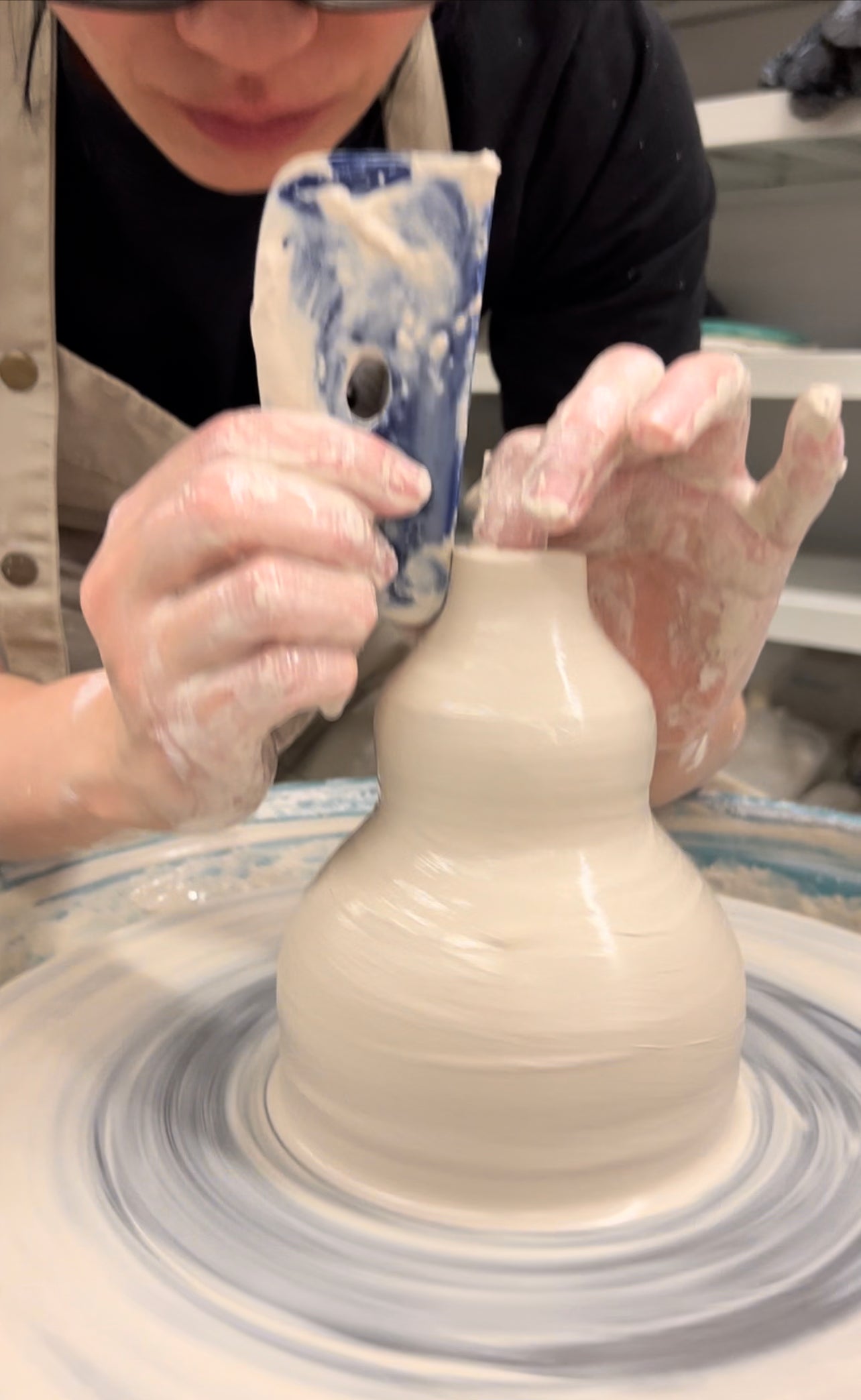 Beginners pottery class