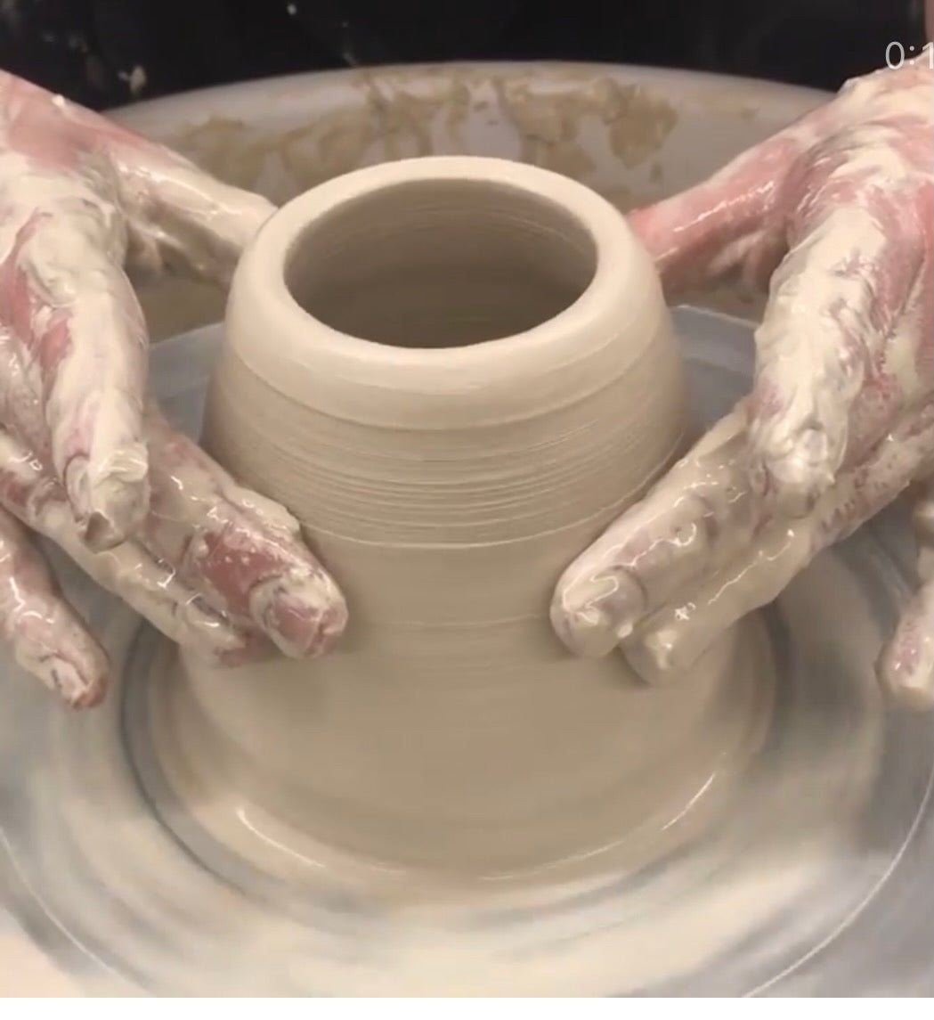 8 weeks beginners wheel throwing course