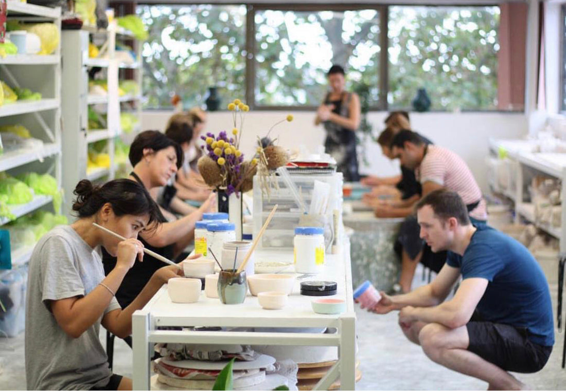 Teambuilding pottery workshop