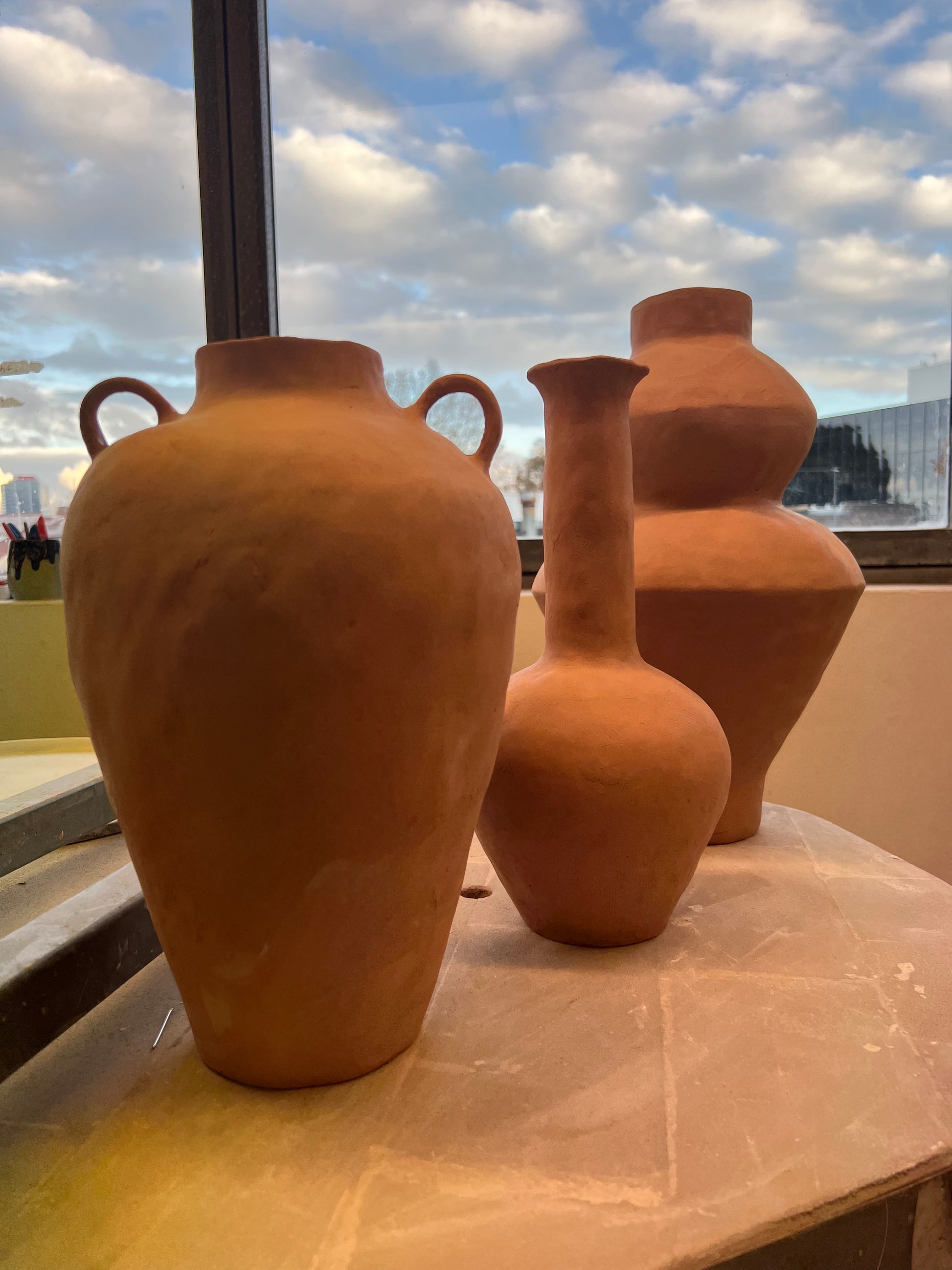 Ceramic pots and vases